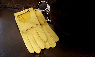 Gants en cuir pour homme Hurbane