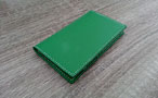 Portefeuille en cuir pour hommes - Modèle porte-cartes - coloris Vert Bunker