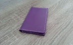 Portefeuille Homme - Modèle porte-cartes - cuir Violet Ultra