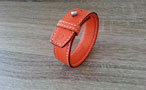 Bracelet homme Timeless Cuir Orange bonze