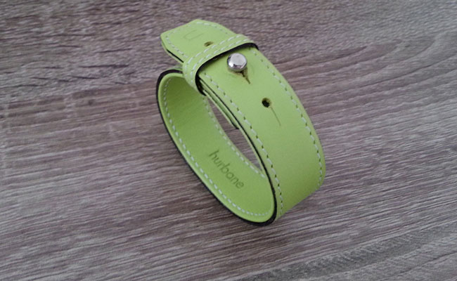 Bracelet homme Timeless, cuir Vert Tropic